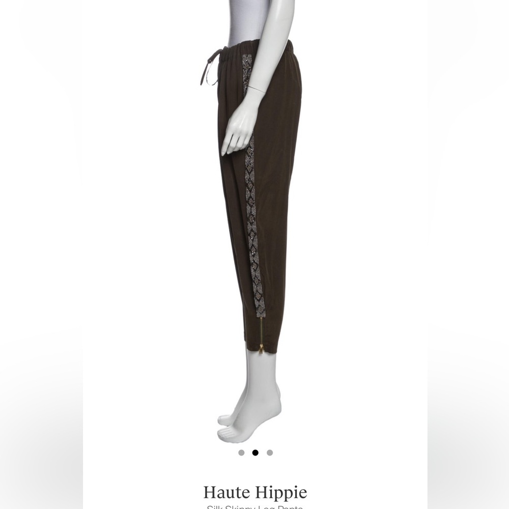 Haute Hippie Silk Capri